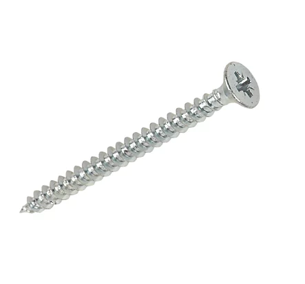 10 x 1 1/2 Pozi Countersunk Hardened Twinthread Wood Screws Zinc Plated 10 x 1 1/2 Pozi Countersunk Hardened Twinthread Wood Screws Zinc Plated